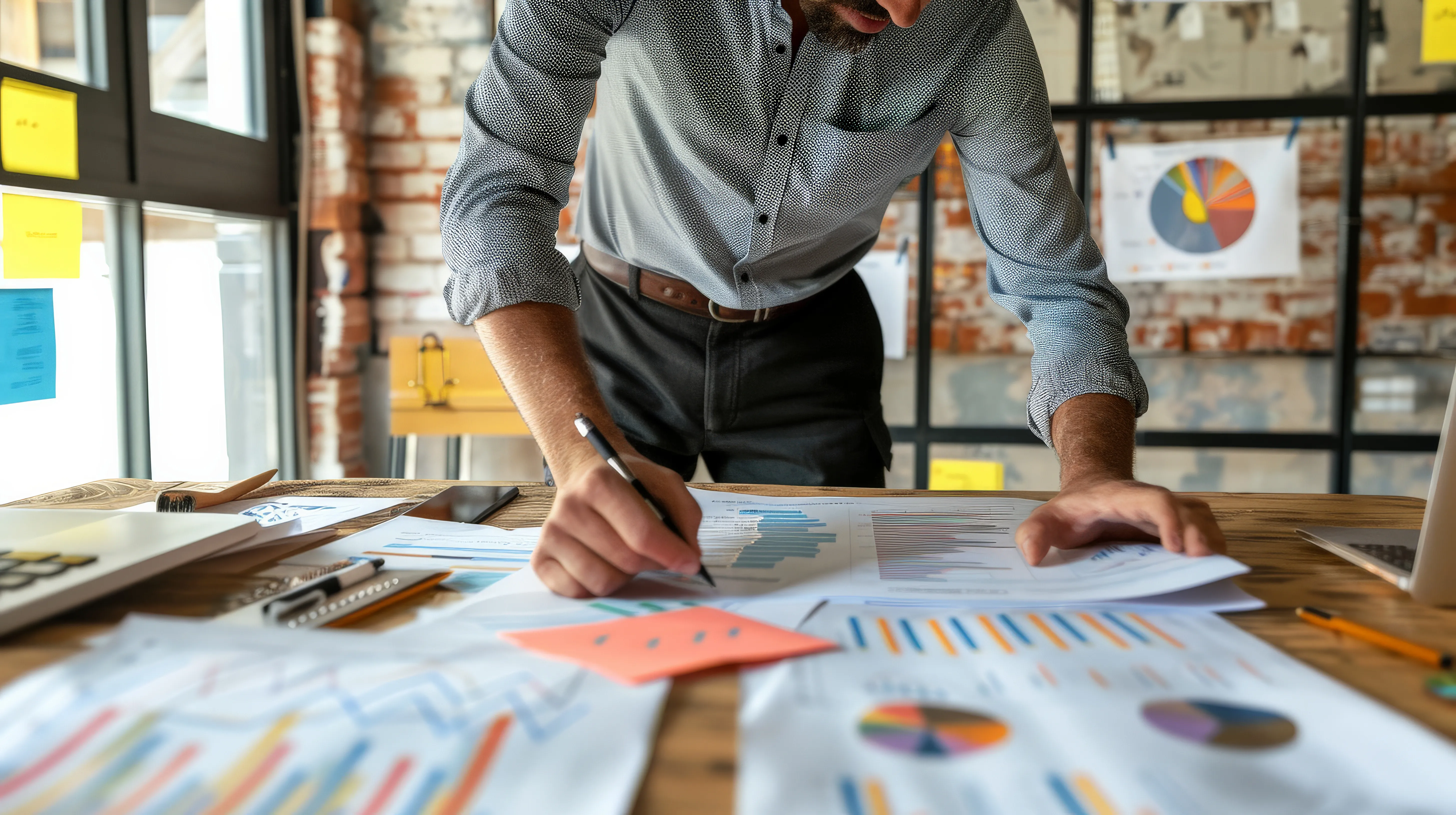 Sesión de estrategia de marketing